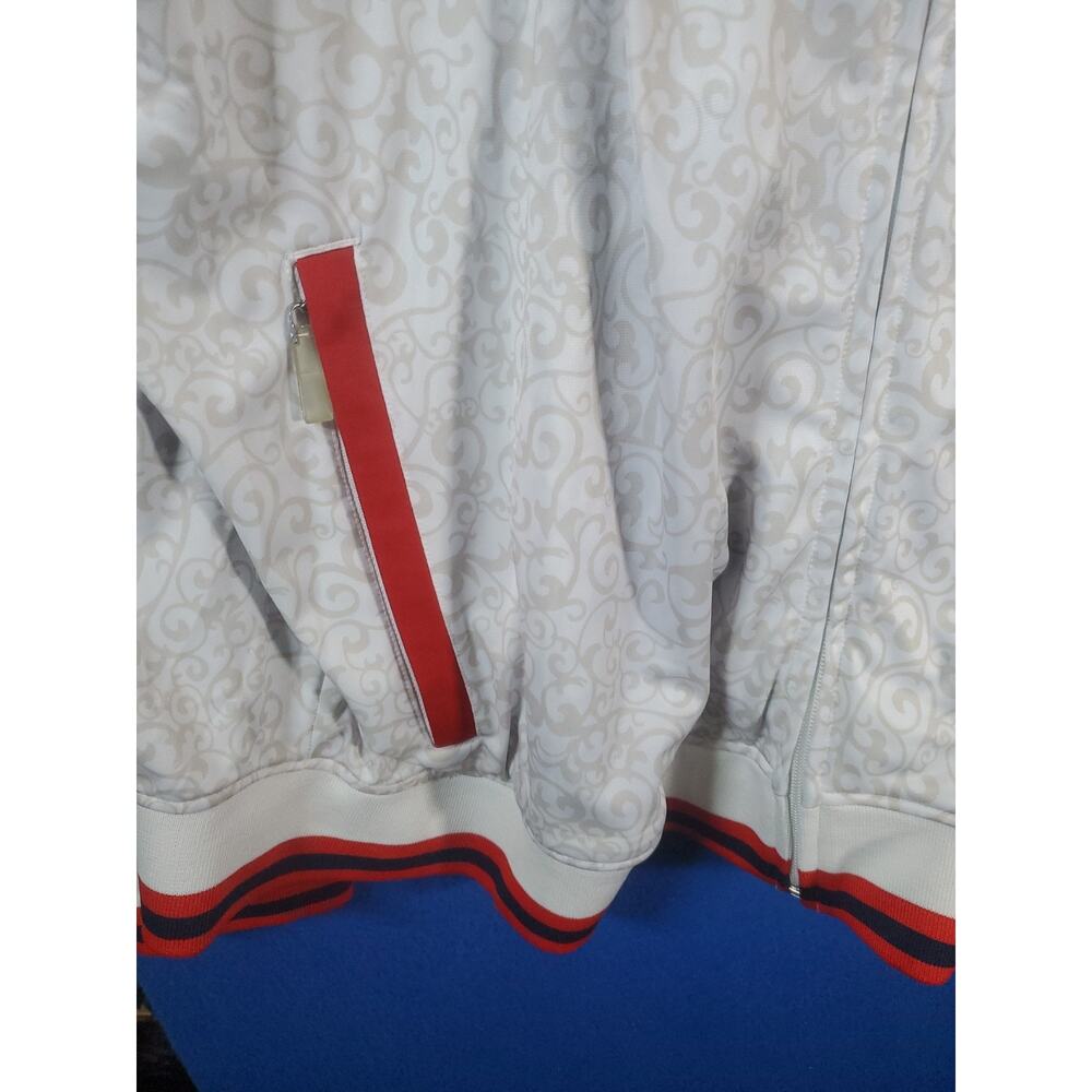 Vintage COOGI Track Jacket Mens Size 5XL White Union Jack British Flag Y2K - Picture 16 of 16